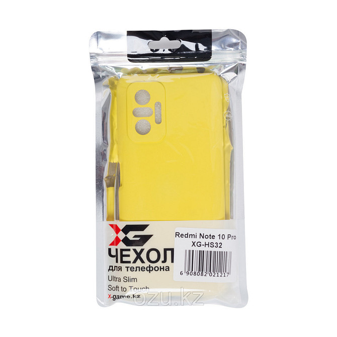 Чехол для телефона X-Game XG-HS32 для Redmi Note 10 Pro Силиконовый Алматы - изображение 3