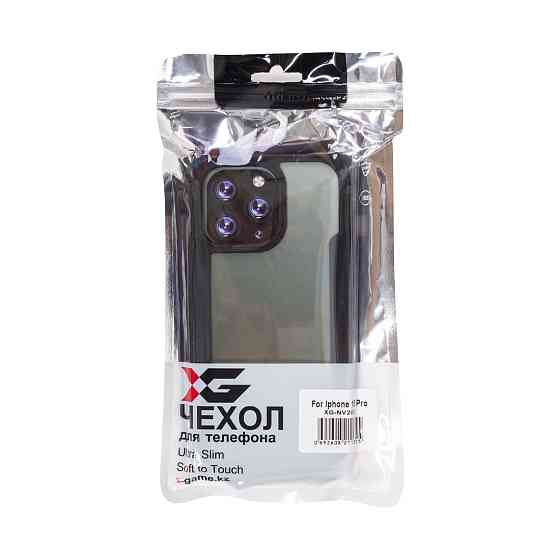 Чехол для телефона X-Game XG-NV203 для Iphone 13 Pro Iron Чёрный Алматы