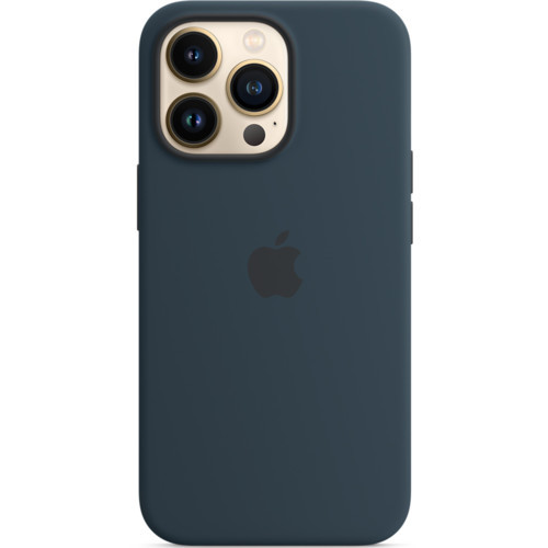 на Apple Apple Чехол iPhone 13 Pro Silicone Case with MagSafe – Abyss Алматы - изображение 4