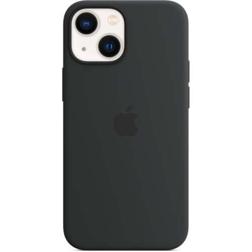 на Apple Apple Чехол iPhone 13 mini Silicone Case with MagSafe - Midnight Алматы - изображение 1