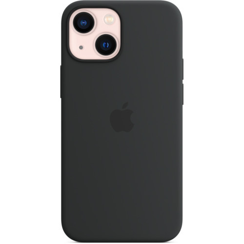 на Apple Apple Чехол iPhone 13 mini Silicone Case with MagSafe - Midnight Алматы - изображение 4