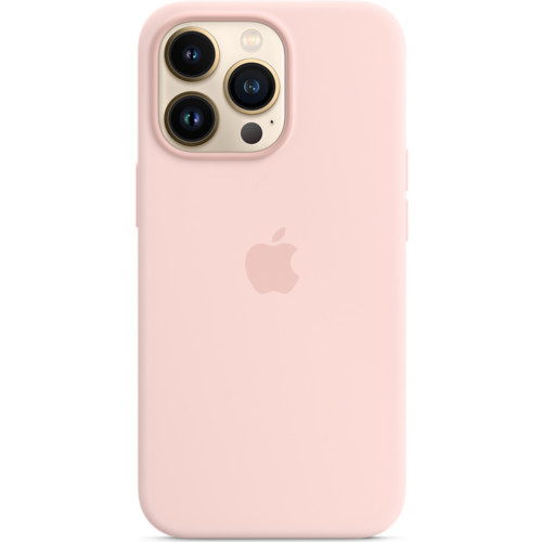 на Apple Apple Чехол iPhone 13 Pro Silicone Case with MagSafe – Chalk Алматы - изображение 4