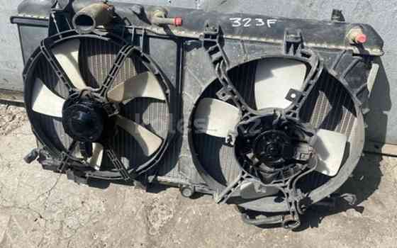 Радиатор охлаждения с вентиляторами в наличии привозные Honda Civic VII (2000-2003 Алматы