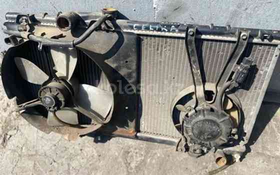 Радиатор охлаждения с вентиляторами в наличии привозные Honda Civic VII (2000-2003 Алматы