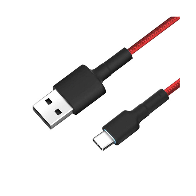 Кабель Интерфейсный кабель Xiaomi Type-C Красный A5-26680 Алматы - изображение 1