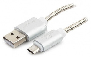 Кабель USB Type A-micro USB Cablexpert CC-G-mUSB02S-1.8M 24099 Алматы - изображение 1