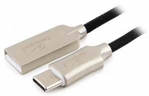 Кабель USB Type A-C Cablexpert CC-P-USBC02Bk-1M 24076 Алматы - изображение 1