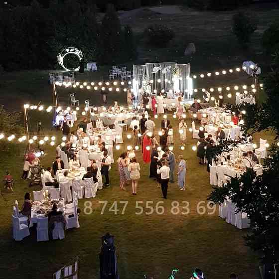 Аренда! Ретро гирлянда - идеальный декор для вашей свадьбы Almaty