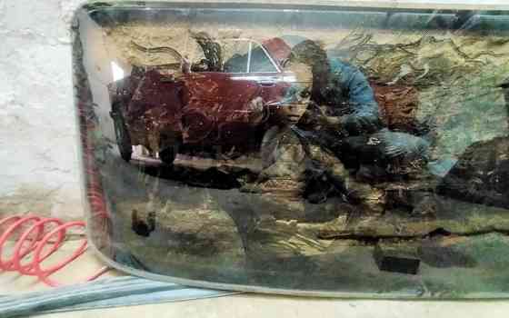 Задние стекло на ваз класика с шелкографией ВАЗ, Lada 2106, 1976-2006 Усть-Каменогорск