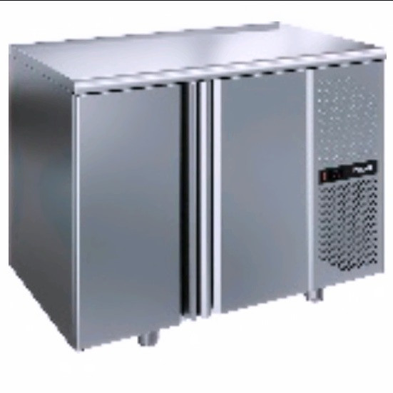 Стол холодильный TM2-G.Температурный режим от -2 до 10 °С.Объем 270 л.Рабочая поверхность нерж. стал Алматы - изображение 1