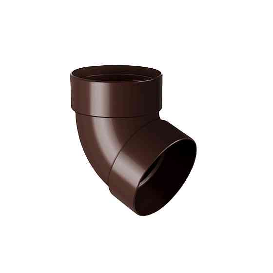 Rainway колено трубы двухмуфтовое 67°, цвет коричневый Алматы