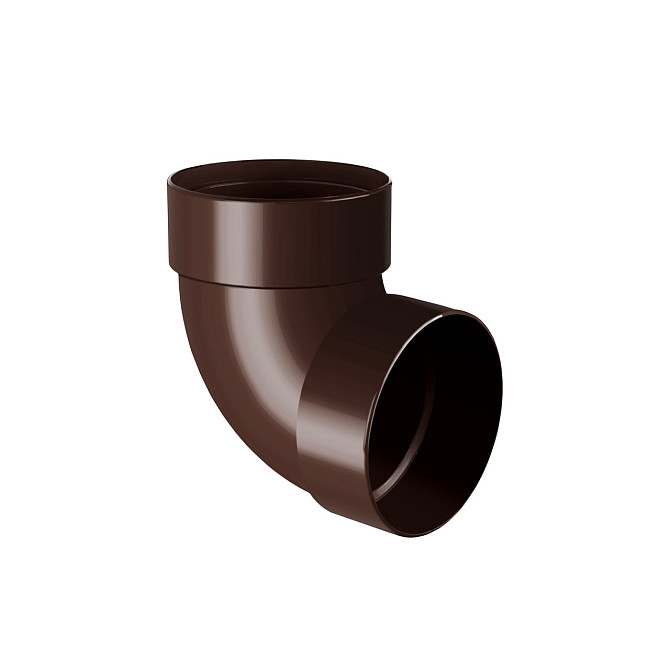 Rainway колено трубы двухмуфтовое 87°, цвет коричневый Алматы - изображение 1