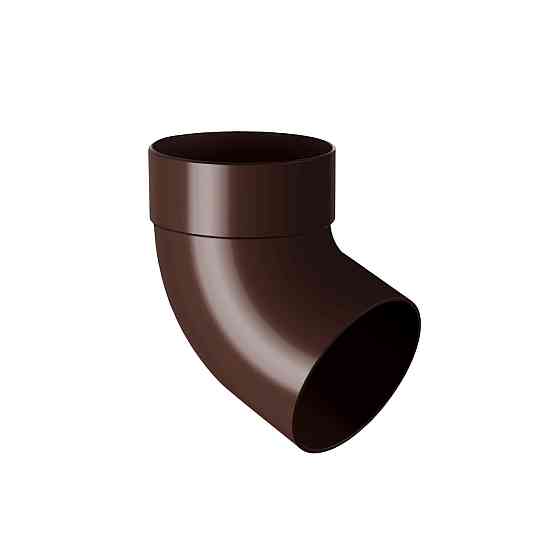 Rainway колено трубы одномуфтовое 67°, цвет коричневый Алматы
