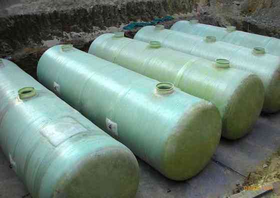 Резервуары для питьевой воды и пищевых продуктов, объёмом от 1 до 200 м3, стеклопластик Нур-Султан