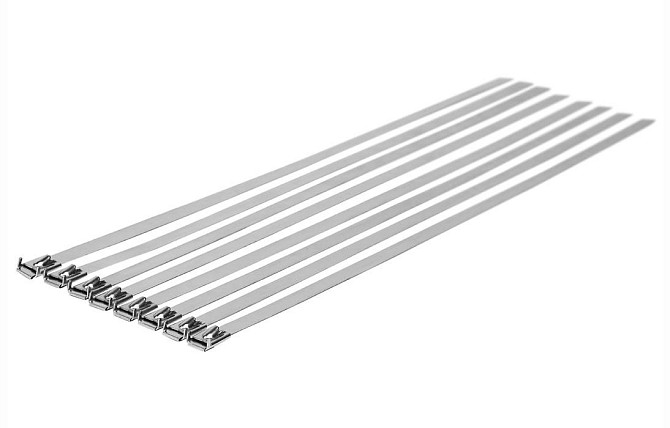 Комплект стальных стяжек для УПМК,крепления муфт и кабеля ССД Костанай - изображение 1