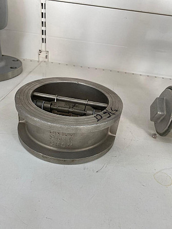 Клапан обратный межфланцевый дисковый Ду 50 нержавеющая сталь AISI 304 Шымкент - изображение 3