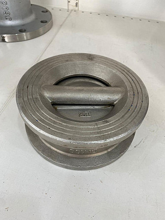 Клапан обратный межфланцевый дисковый Ду 50 нержавеющая сталь AISI 304 Шымкент - изображение 2