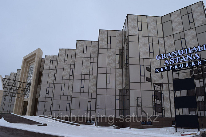 Наружная облицовка дома hpl панелями Fundermax Астана - изображение 2