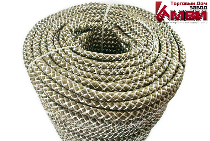Шнуры теплоизоляционные базальтовые диаметр 10мм Экибастуз - изображение 1
