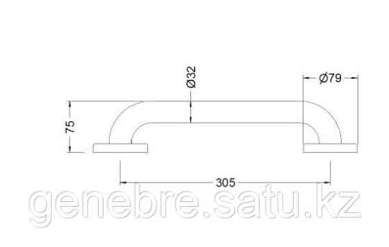 Настенный поручень Genebre Алматы