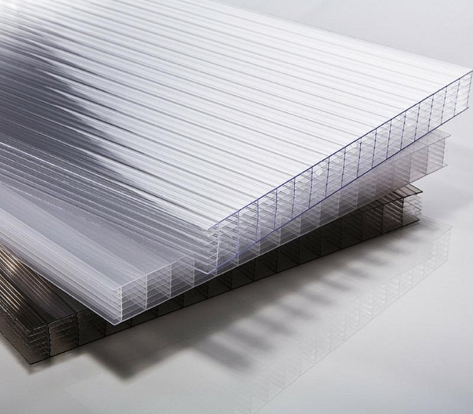 Сотовый поликарбонатный лист прозрачный Golden Plast 2100х6000х6мм Караганда - изображение 2