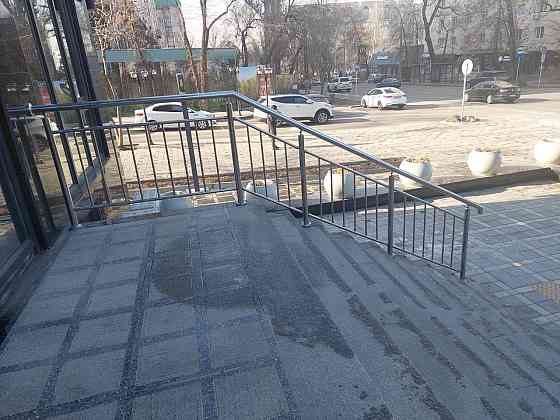 Перила вертикальные из нержавеющей стали Алматы