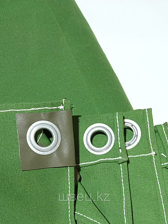 Полог брезентовый синтетический 4х6м с люверсами Нур-Султан - изображение 1
