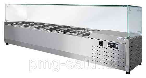 Витрина холодильная Finist ToppingBox НХВсп-6 с прямоугольным стеклом Нур-Султан