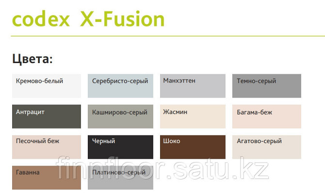 3-K дизайн-эпоксидный раствор codex X-Fusion А/В Алматы - изображение 2
