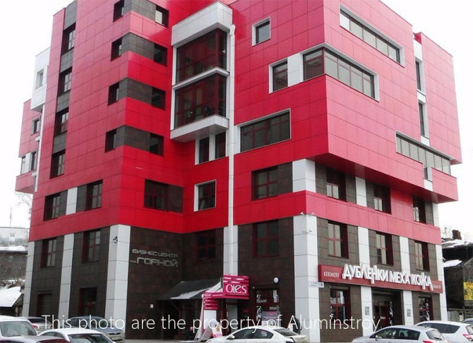 Алюминиевая композитная панель цвета «Ruby Red G3003» Астана - изображение 2