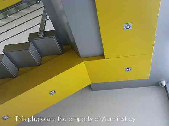 Алюминиевая композитная панель цвета «Yellow G1023» Астана