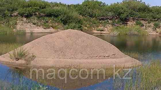 Песок крупный мытый речной с доставкой Акмолинская область Астана Нур-Султан