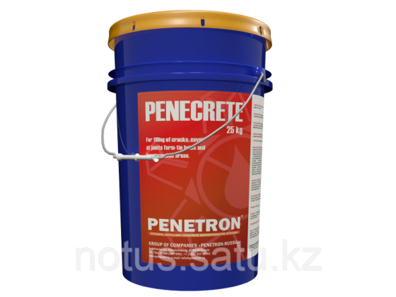 "Пенекрит" - гидроизоляция для трещин, швов в бетонных конструкциях в ведрах по 25 кг Шымкент