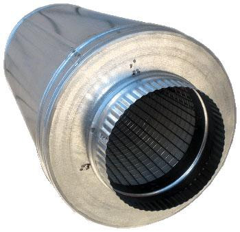 Шумоглушители для круглых воздуховодов диаметром 100 мм. Астана - изображение 4