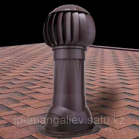 Нанодефлектор коричневый с плоским основанием (полный комплект на фальцевую крышу и битумную кровлю) Нур-Султан
