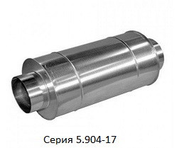 Шумоглушитель трубчатый круглый ГТК 100/500 (Серия 5.904-17) Астана - изображение 1