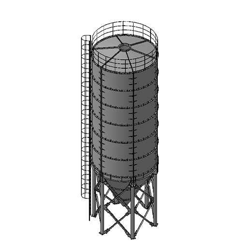Силос для цемента 255т Караганда - изображение 1