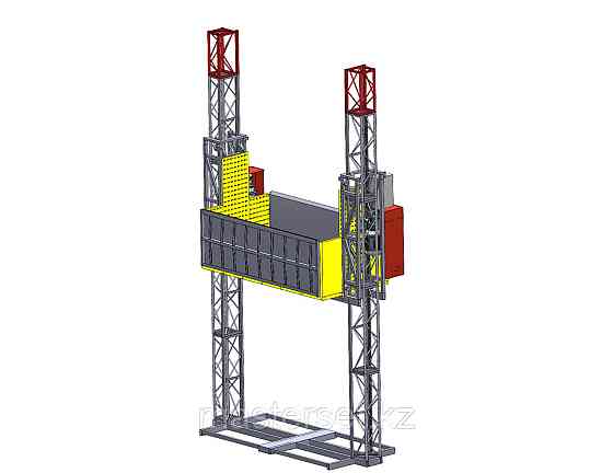 Подъемник , мачтовый строительный лифт ERY 3000/4000/5000 Подъемник для тяжелый нагрузки 5тон Нур-Султан