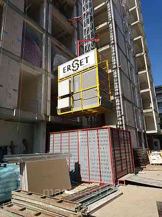 Продажа подъемник , мачтовый строительный лифт ERY 2000/450 (Турция),грузоподъемность 2 тонны Астана
