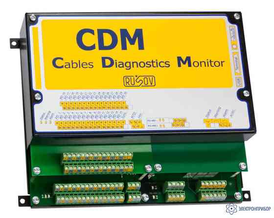CDM-6 система мониторинга и диагностики дефектов изоляции высоковольтных кабельных линий (6 каналов) Петропавловск