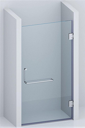 Душевая дверь безопасная стеклянная, модель "А2" 180*60см Алматы - изображение 1