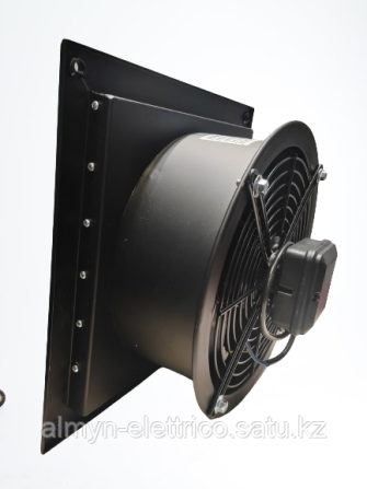 Вентилятор c жалюзи и настенной панелью диаметр 250 мм Алматы - изображение 4