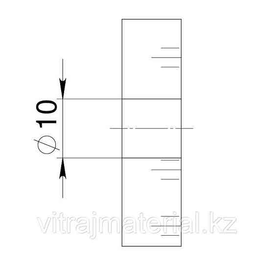 Соединитель труба-стекло d=19 | FGD-113-41 BR | Бронзовый Алматы