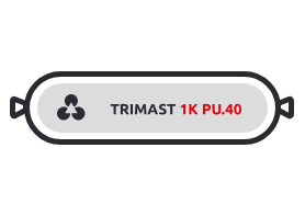 Герметик Trimast 1K PU.40, серый Алматы