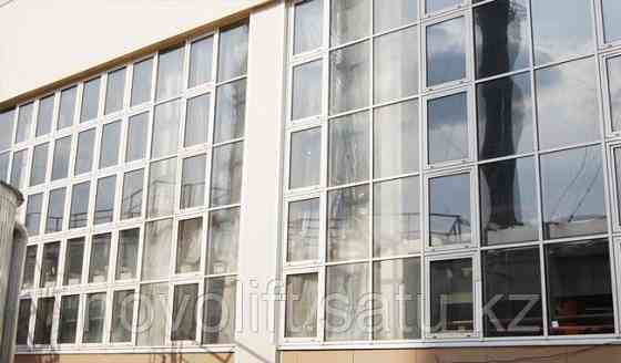 Остекление фасада (окна, двери, витражи из ПВХ и алюминия) Алматы