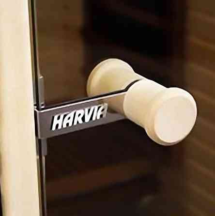 Дверь Harvia STG 7х19 эконом для финской сауны (размер = 70х190 см, короб-сосна, стекло-бронза, ручк Алматы