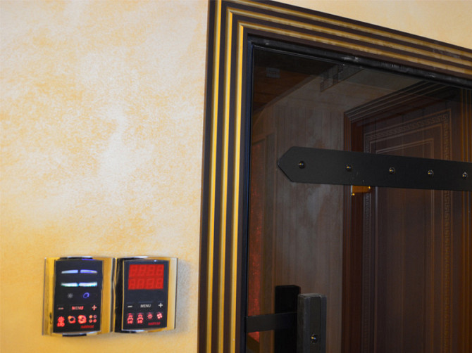 Дверь для хамама Harvia STG LEGEND (размер = 69*189*9,2 см, короб - алюминий, стекло - бронза, без п Алматы - изображение 4
