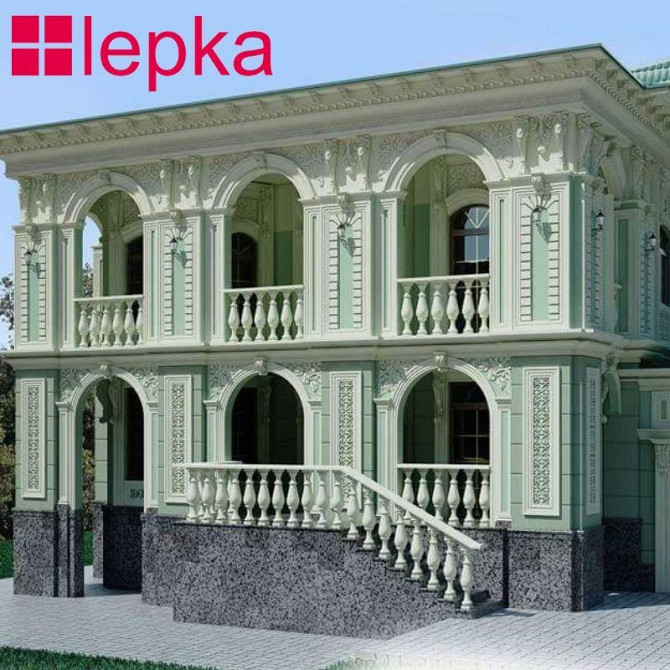 Фасадный декор из полиуретана любой сложности Алматы - изображение 1