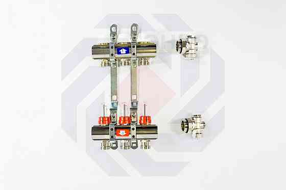 Комплект коллекторов с расходомерами ITAP 916C 3 контура Алматы