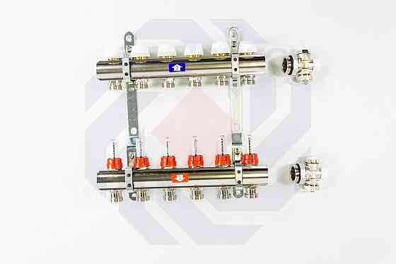 Комплект коллекторов с расходомерами ITAP 916C 6 контуров Алматы